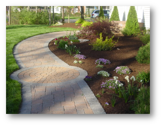 Crecsent Hardscape Design & Construction Stone Virginia Walkway and Landscaping