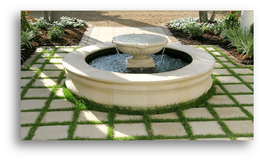 Crecsent Hardscape Design & Construction Stone Virginia and Maryland Outdoor Fountain and Unique Landscaping