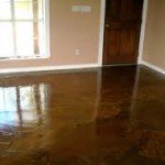 Polished and Resurfaced Concrete Floor