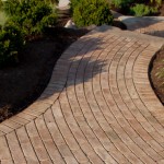 Brick Walkway With Landscaping Northern VA Reston