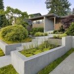 Ultra Modern Garden Retaining Wall