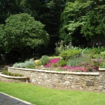 Nice Stone Garden Retaining Wall