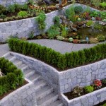 Amazing Multi-Tiered Garden Retaining Wall