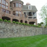 Beautiful Structural Retaining Wall