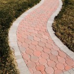 Octagon Brick Paver Walkway